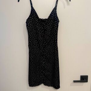 Black and White Polka Dot Dress